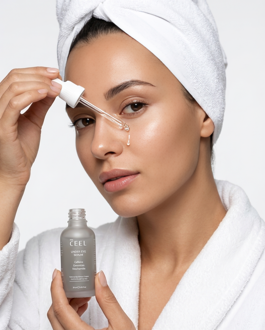 ОКОЛООЧЕН СЕРУМ с Кофеин, Глутатион и Серамиди - 30ml