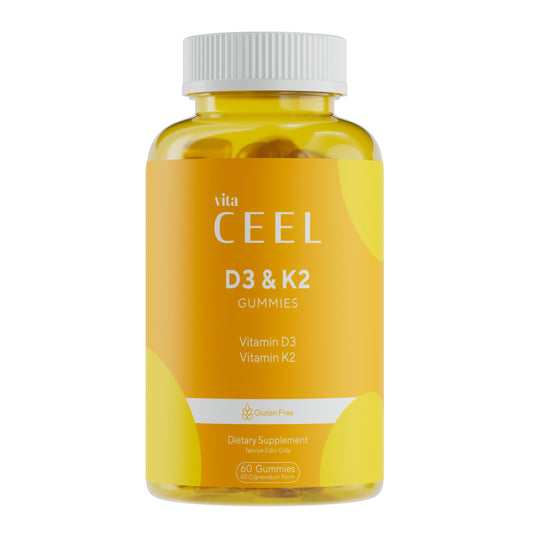 ВЕГАН ЖЕЛИРАНИ ВИТАМИНИ D3+K2 За здрави кости, силен имунитет и жизнен баланс