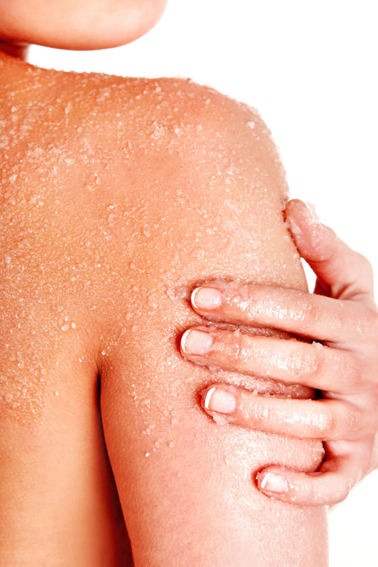 ЕКСФОЛИРАЩ СКРАБ с Морска/каменна сол, Кокосово масло и Глицерин - 275gr.