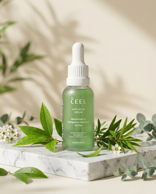СЕРУМ ПРОТИВ АКНЕ с Ниацинамид, Чаено Дърво, Салицилова киселина и Цинк - 30ml