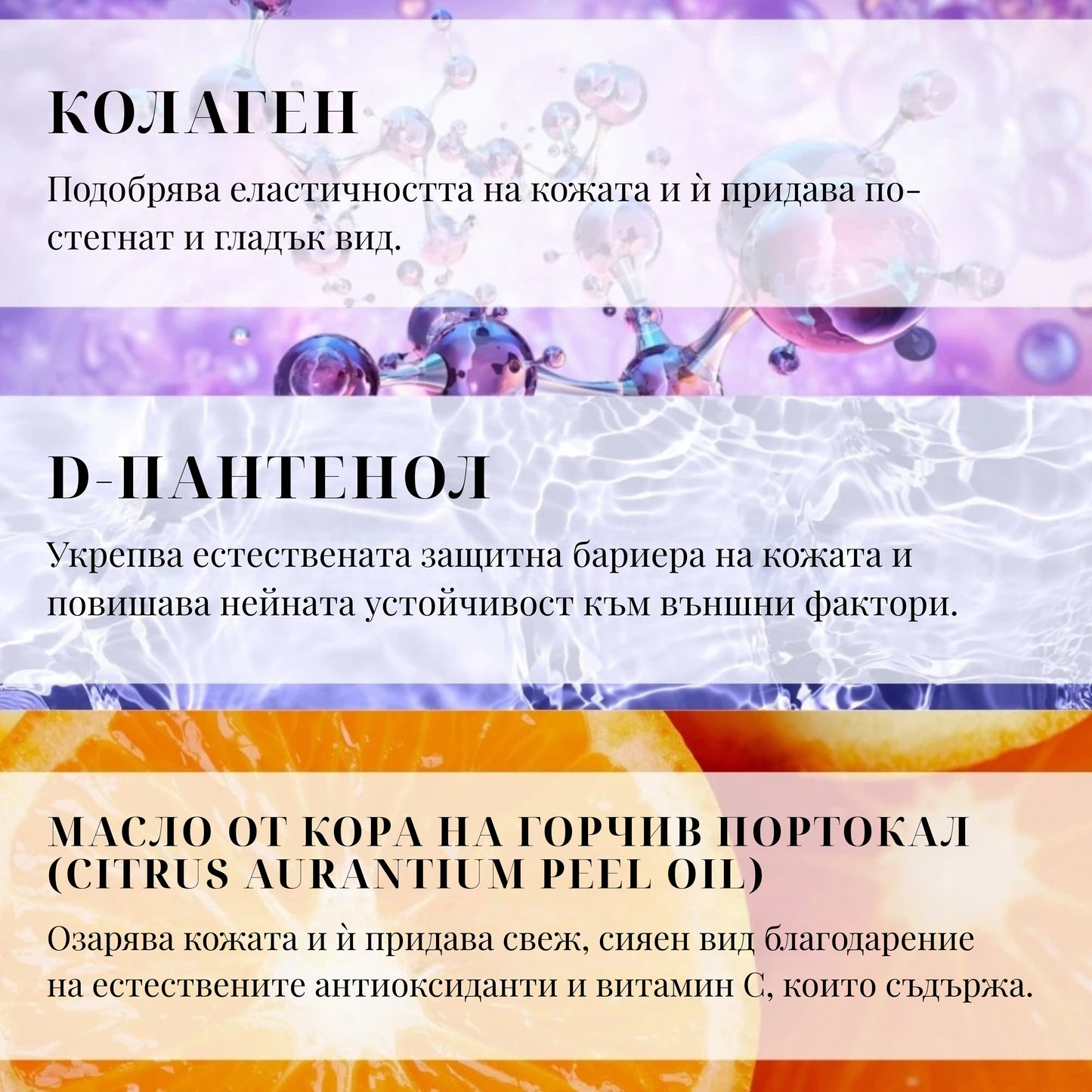 ДУШ-ГЕЛ ПРОТИВ СТАРЕЕНЕ с Колаген и екстракт от D-Пантенол - 400ml