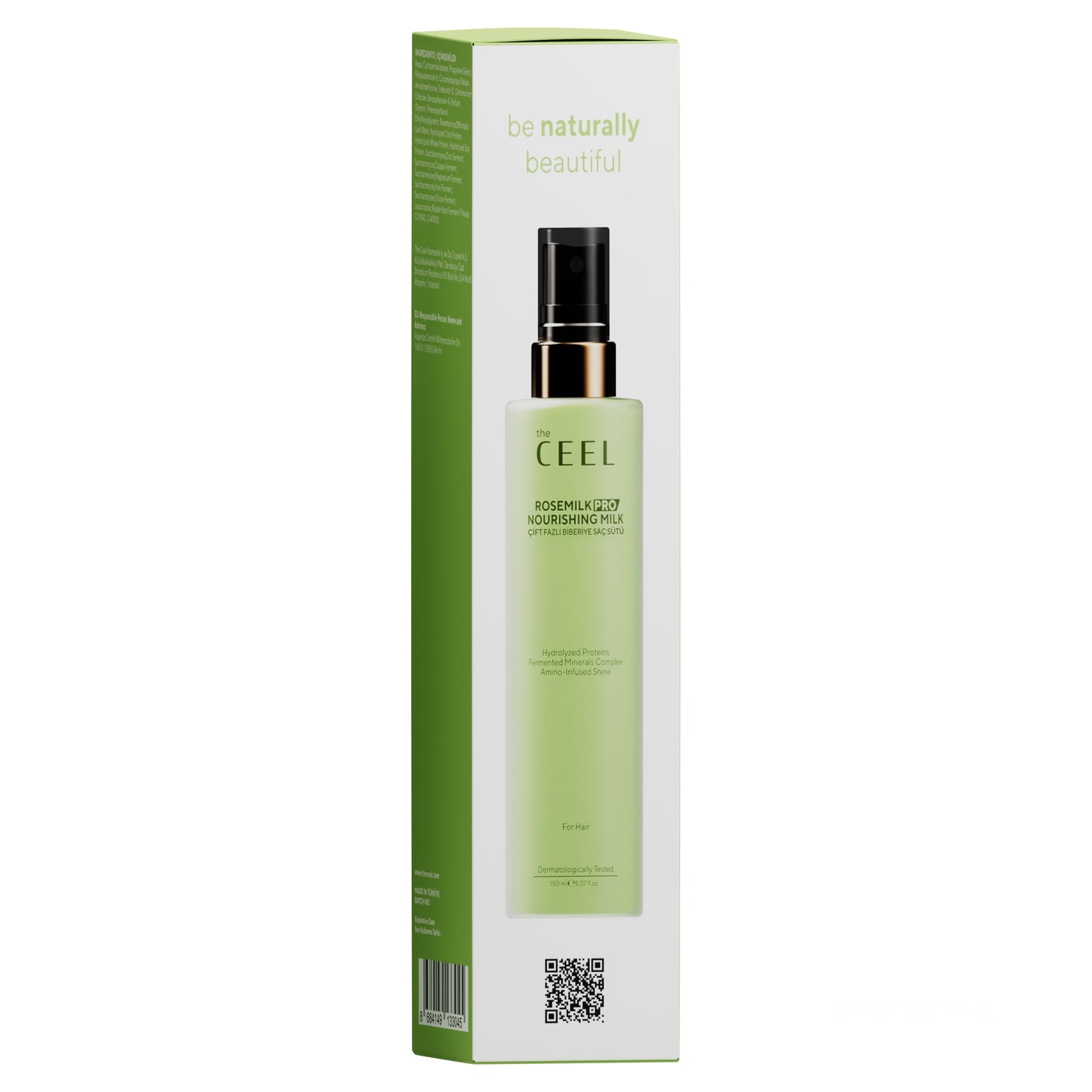 ДВУФАЗНО МЛЯКО ЗА КОСА с Розмарин и Хидролизиран Соев Протеин - 150ml