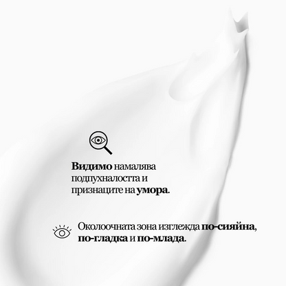 ОКОЛООЧЕН КРЕМ с Пептиди, екстракт от Арника, витамин Е и Кофеин - 12ml