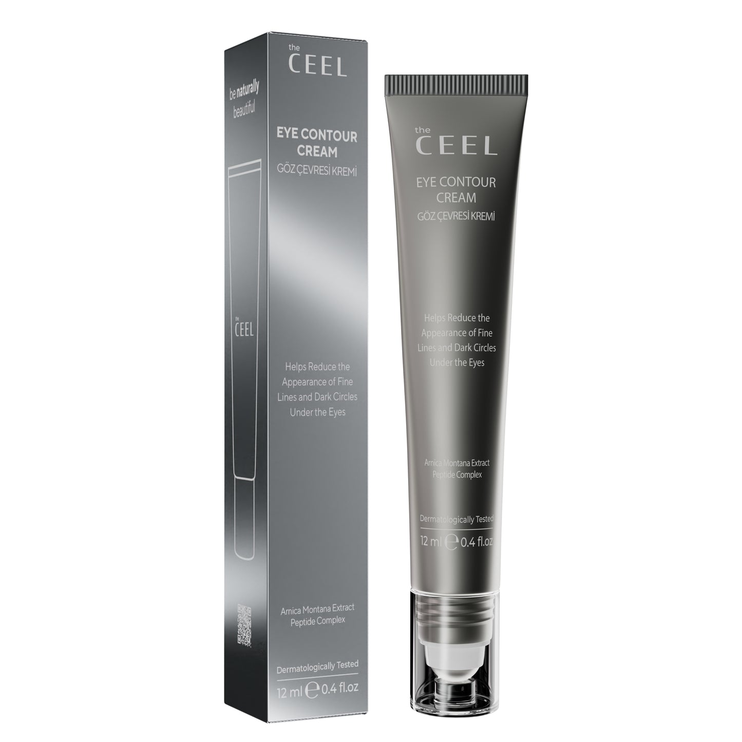 ОКОЛООЧЕН КРЕМ с Пептиди, екстракт от Арника, витамин Е и Кофеин - 12ml