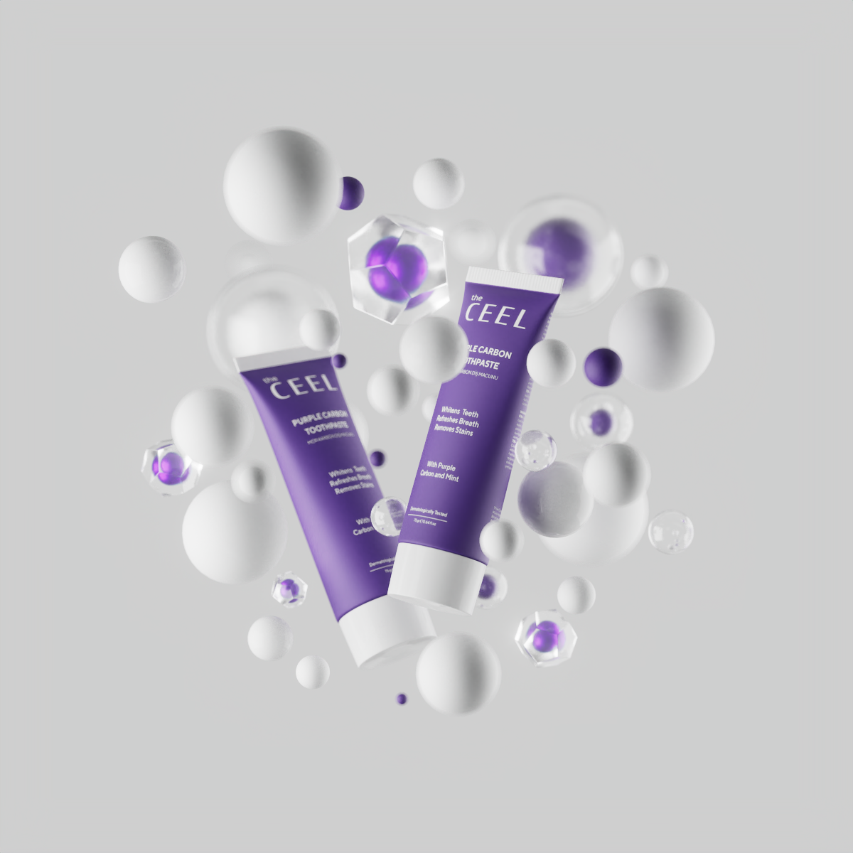 ИЗБЕЛВАЩА ЛИЛАВА ПАСТА ЗА ЗЪБИ С АКТИВЕН ВЪГЛЕН - 50ml