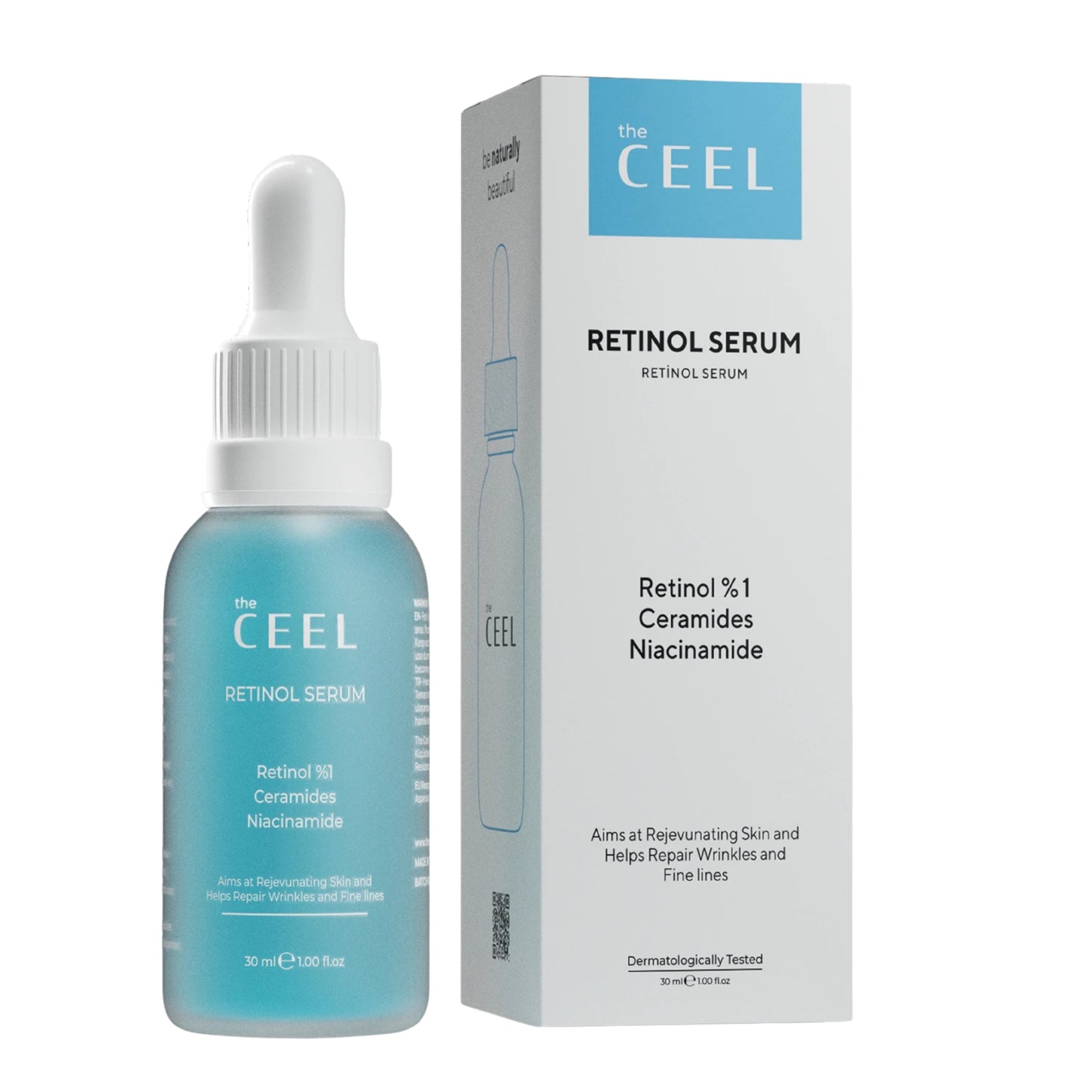 РЕТИНОЛ СЕРУМ с Алфа Арбутин, Хиалуронова киселина и Серамиди - 30ml