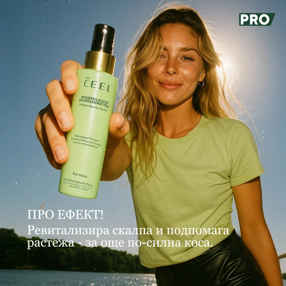 ДВУФАЗНО МЛЯКО ЗА КОСА с Розмарин и Хидролизиран Соев Протеин - 150ml