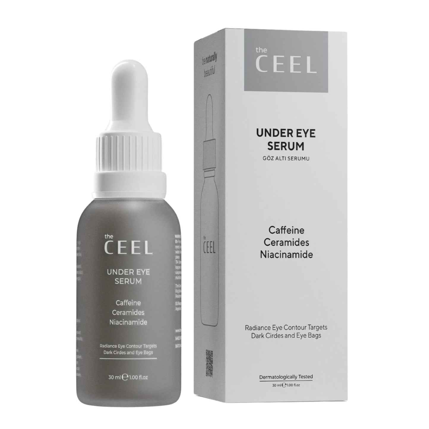 ОКОЛООЧЕН СЕРУМ с Кофеин, Глутатион и Серамиди - 30ml