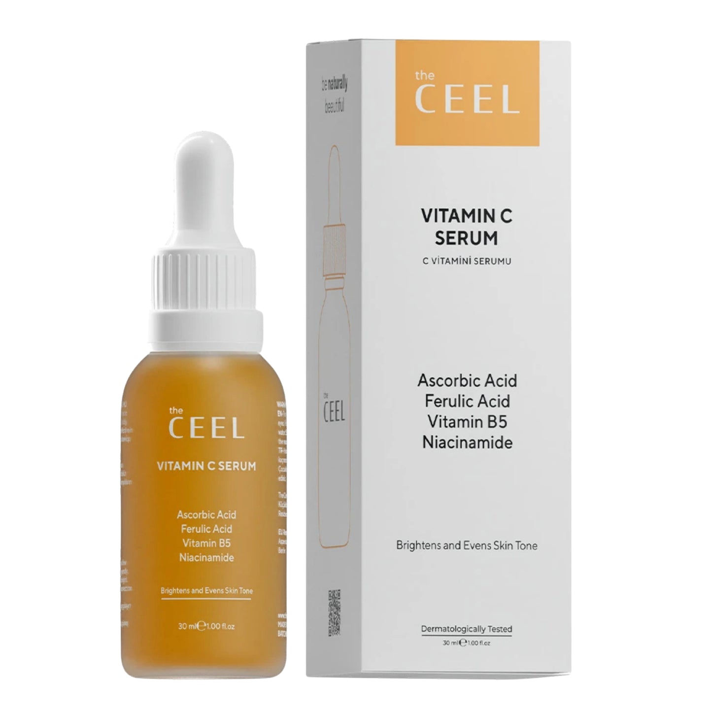 ВИТАМИН С СЕРУМ с Глутатион, Ниацинамид и Ферулова киселина - 30ml