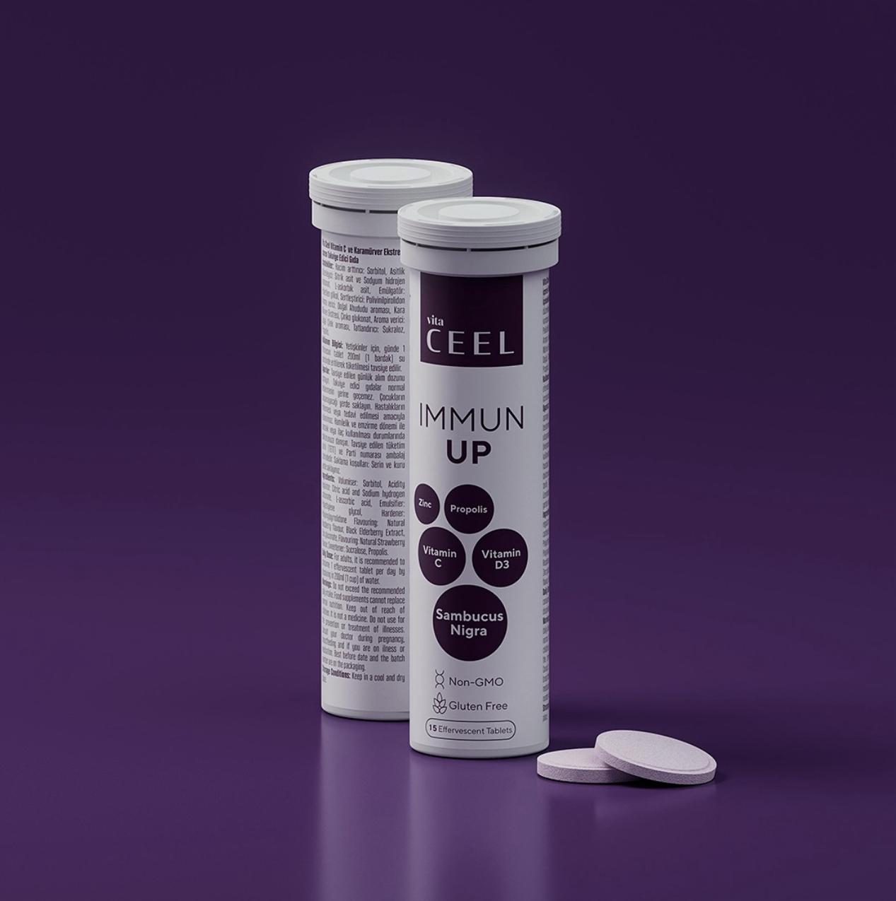 IMMUN UP ЕФЕРВЕСЦЕНТНИ ТАБЛЕТКИ за имунна подкрепа