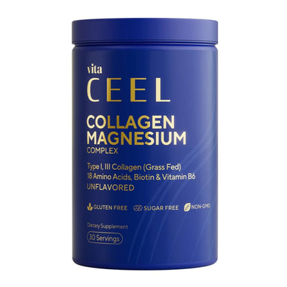 КОЛАГЕН + ПРЕБИОТИК + МАГНЕЗИЙ КОМПЛЕКС с Биотин и 18 Аминокиселини - 30 дози