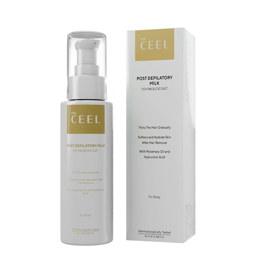 УСПОКОЯВАЩО И ОВЛАЖНЯВАЩО МЛЯКО ЗА СЛЕД ДЕПИЛАЦИЯ с Хиалуронова киселина, Коприва, масло от Розмарин и Глицерин - 60ml