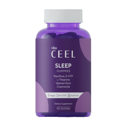 ВЕГАН ЖЕЛИРАНИ ВИТАМИНИ ЗА СПОКОЕН СЪН с Пасифлора, Валериана, Лайка и Витамин В6 / GUMMIES